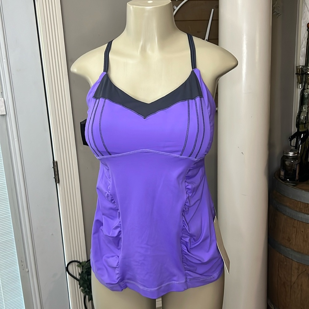 Lululemon Athletica Happy Heat Ruched Tank